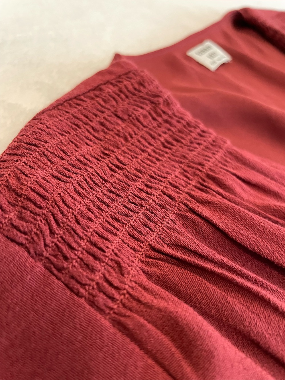 NWT Aritzia Sunday Best Vanessa Dress Burnt Clay XXS Flutter Sleeve Mini - Picture 8 of 17